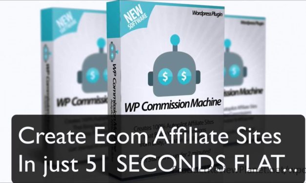 WP Commission Machine Review – Passive Income from AliExpress, Ebay & Amazon